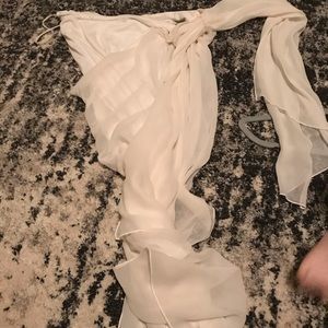 Alice and Olivia white dress